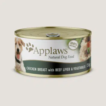 Applaws Chicken Beef Liver wet dog food