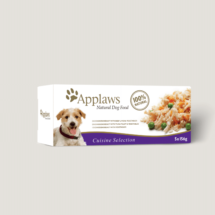 Applaws Cuisine Selection in broth wet dog food multipack