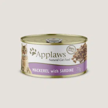 Applaws Mackerel Sardine in broth wet cat food