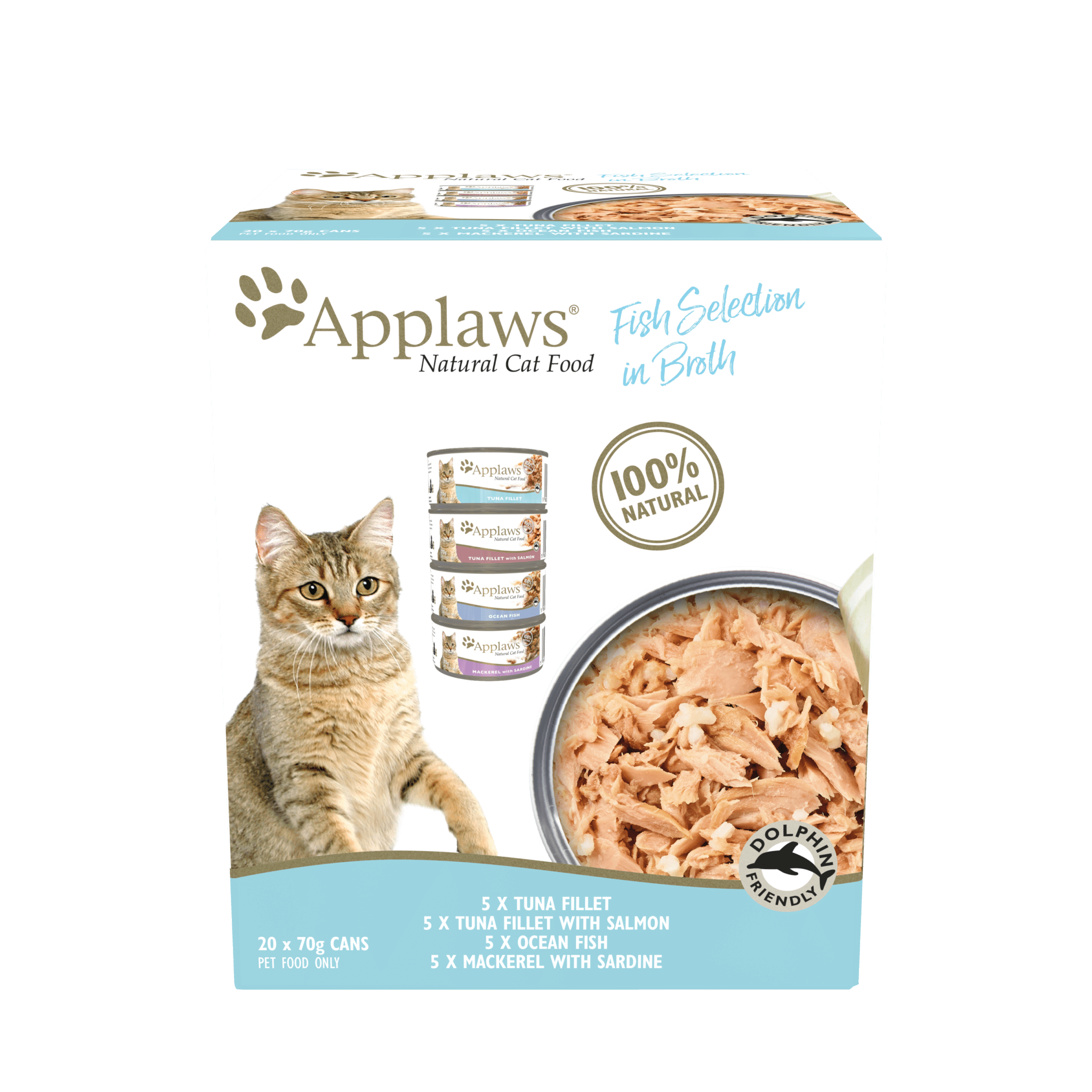 Natural Cat Food | Fish Selection Multipack | Wet Cat Food | Applaws